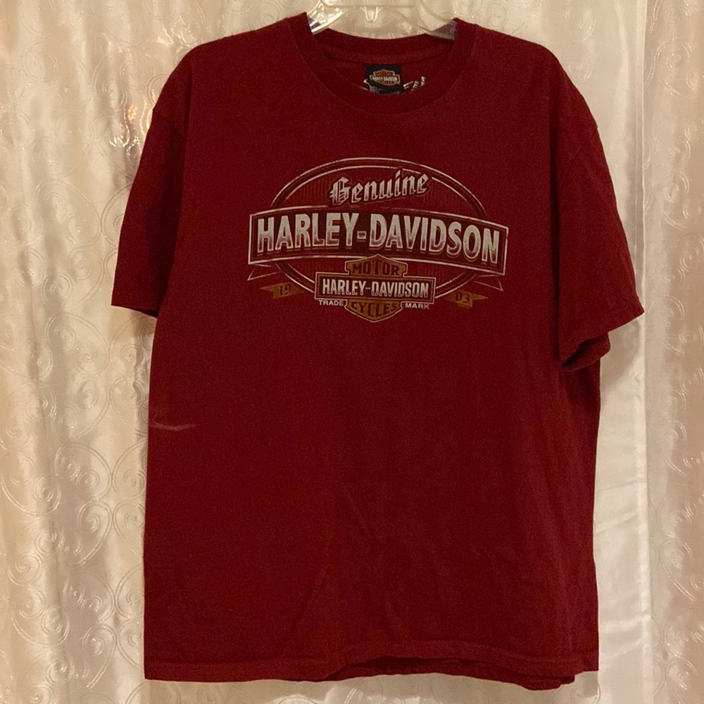 Mankato Harley Davidson Motorcycle Mankato, MN Shirt Size Mens XL 🔥